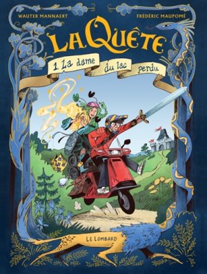 Couverture de La dame du lac perdu