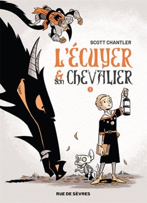 Couverture de L'écuyer & son chevalier