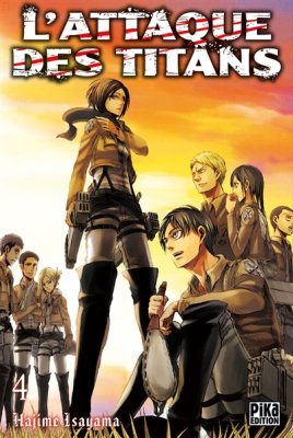 Couverture de L'attaque des titans