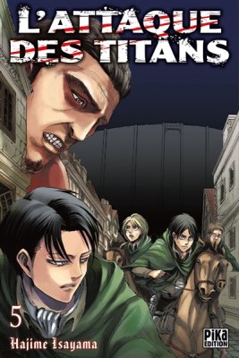 Couverture de L'attaque des titans