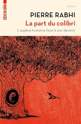 Couverture de La part du colibri