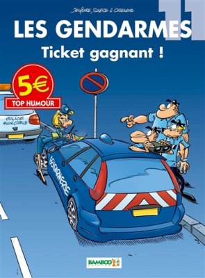 Couverture de Les gendarmes ; Ticket gagnant!