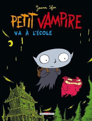 Couverture de Petit Vampire va à l'école