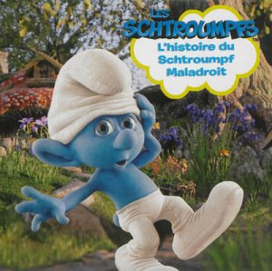 Couverture de L'Histoire du schtroumpf maladroit