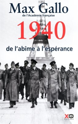 Couverture de 1940, de l'abîme à l'espérance