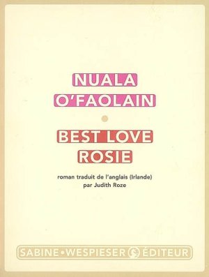 Couverture de Best love Rosie