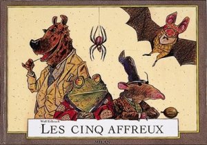 Couverture de Les cinq affreux