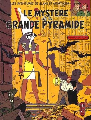 Couverture de Le mystère de la grande pyramide - Le papyrus de Manethon (tome 1)