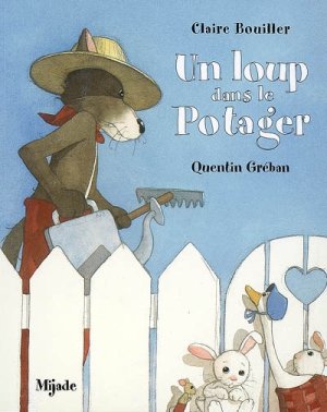 Couverture de Un loup dans le potager