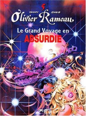 Couverture de Le grand voyage en absurdie