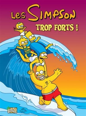 Couverture de Trop forts! Les Simpson t6