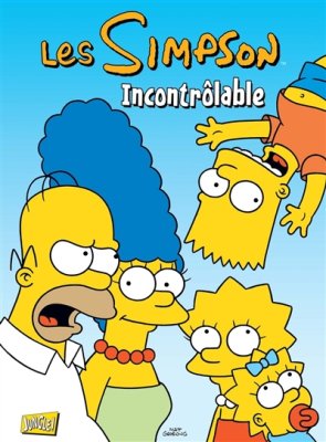 Couverture de Incontrôlable; Les Simpson t 19