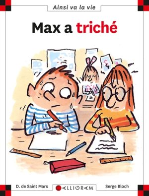 Couverture de Max a triché