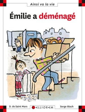 Couverture de Emilie a déménagé
