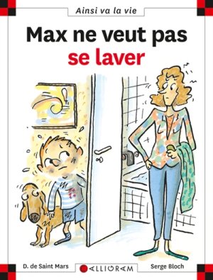 Couverture de Max ne veut pas se laver
