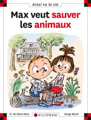 Couverture de Max veut sauver les animaux