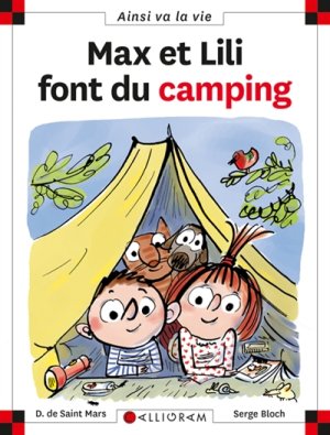 Couverture de Max et Lili font du camping