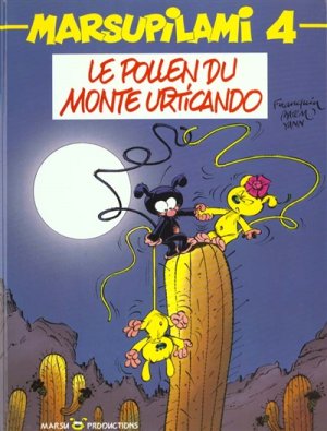 Couverture de MARSUPILAMI - Le pollen du Monte Urticando (N°4)