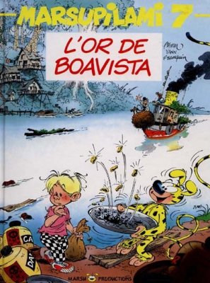 Couverture de MARSUPILAMI - L'or de Boavista (N°7)