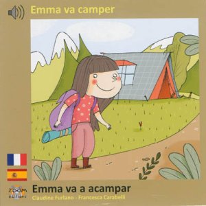 Couverture de Emma va camper/Emma va a acampar