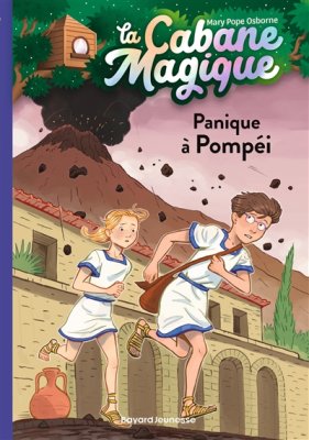 Couverture de Panique à Pompéi