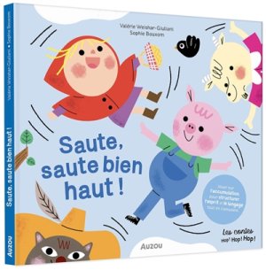 Couverture de Saute, saute bien haut !