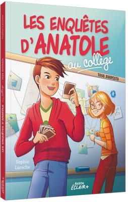Couverture de Les enquêtes d'Anatole au Collège